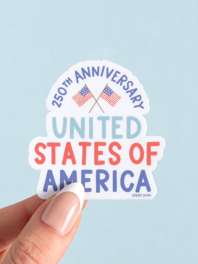 United States of America 250th Anniversary Decal Sticker, 2 of 2