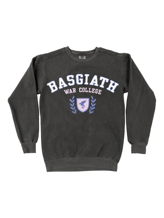 Basgiath War College Romantasy Reader Sweatshirt - Pepper, 1 of 1
