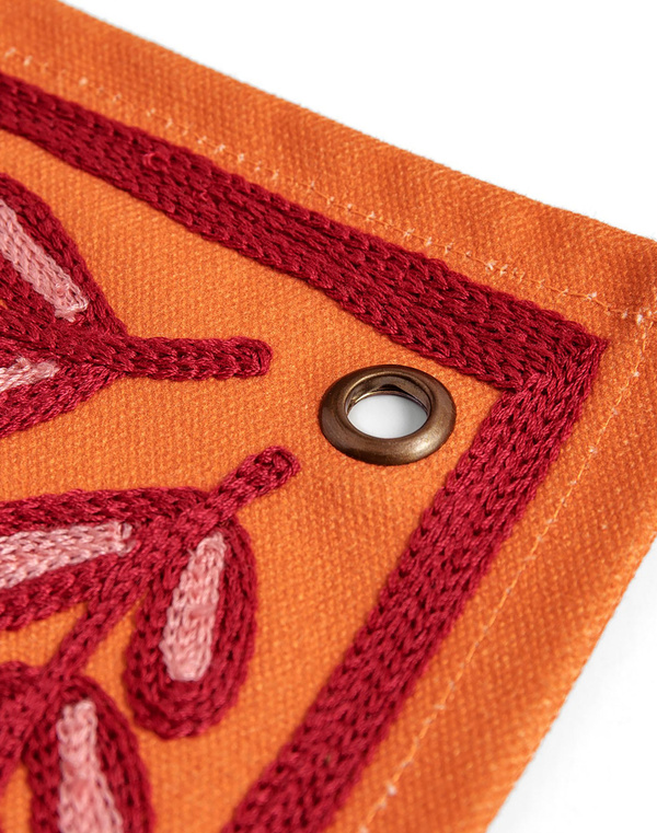 Octobers Embroidered Canvas Banner, 4 of 4