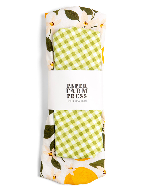 Orange Orchard Bowl Cover Set, 3 of 3