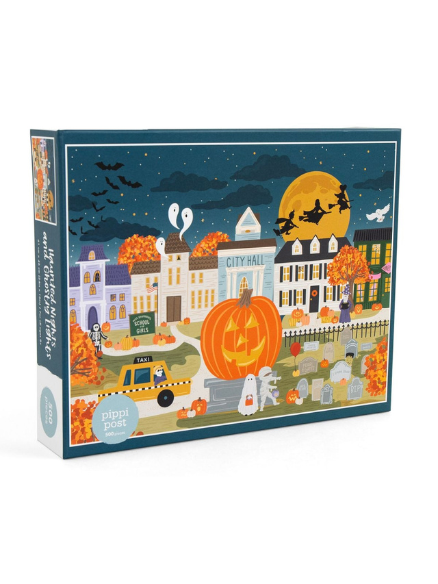 Haunted Nights & Ghostly Lights - 500 Piece Jigsaw Puzzle, 1 of 12