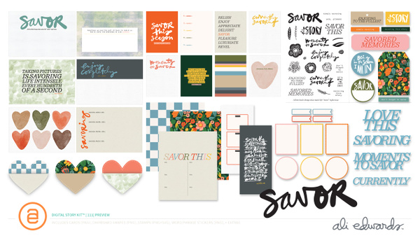 Savor Digital Story Kit™, 1 of 2