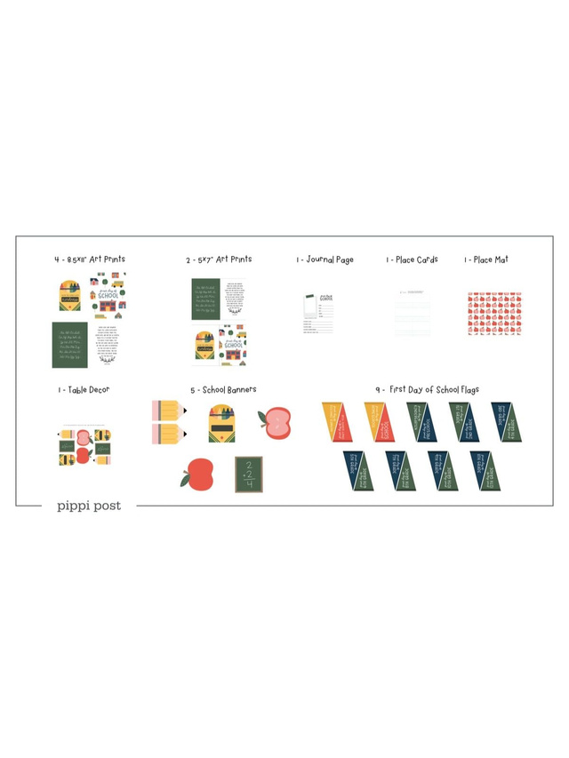 Back To School Digital - Homeschool Printable Pack, 2 of 5