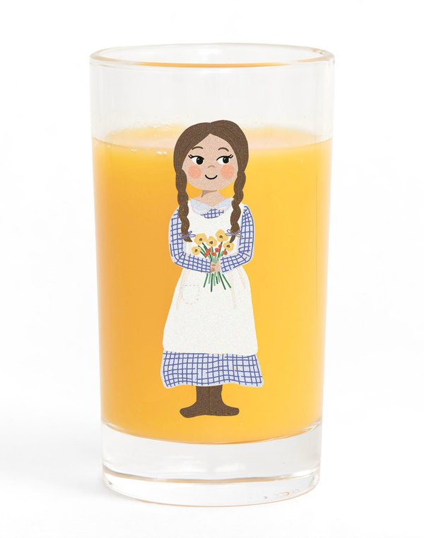 Little House on the Prairie Laura Ingalls Mini Juice Glass, 2 of 2