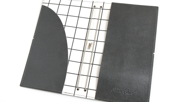 Charcoal Gray Traveler's Notebook Cover, 3 of 3