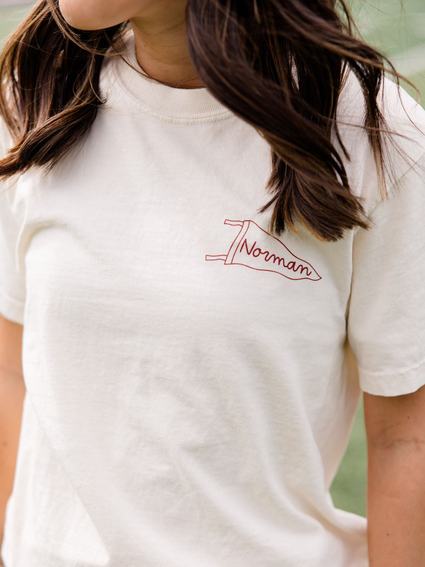 Norman Football Game Day Tee - Ivory, 2 of 5