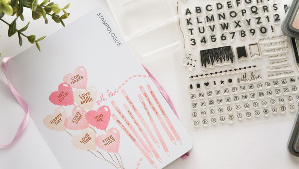 Stamp Set : 6×8 Love You More, 3 of 5