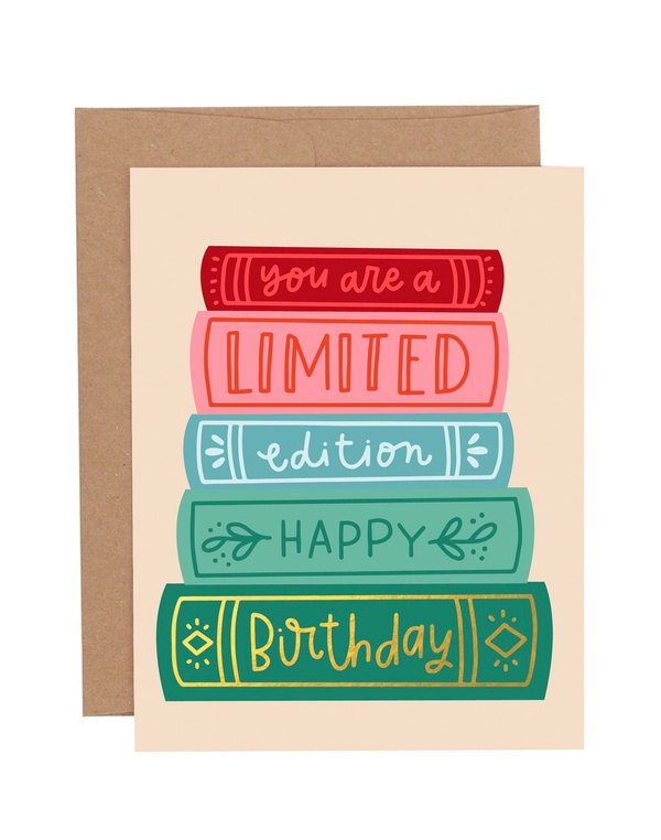 Limited Edition Birthday Greeting Card Limited Edition Birthday Greeting Card