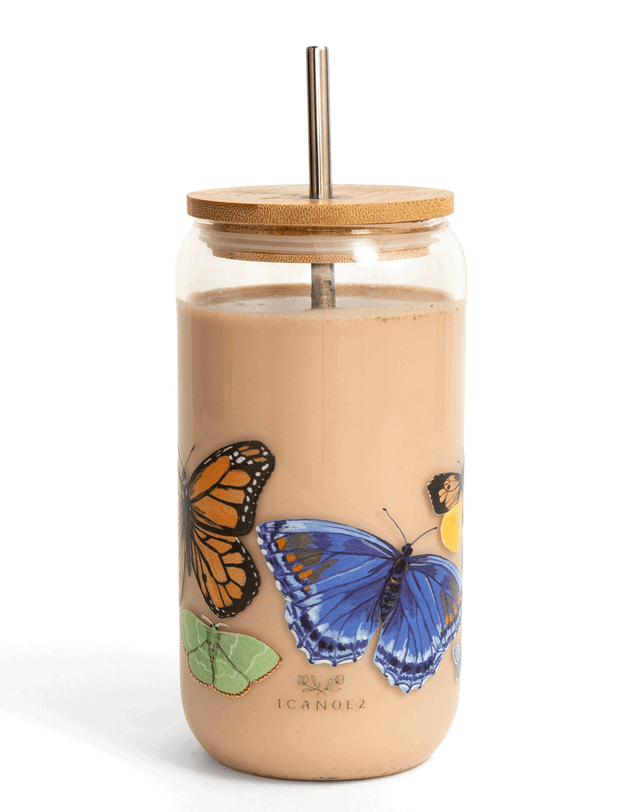 Butterfly Glass Can, 3 of 3