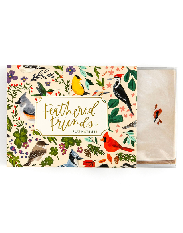 Feathered Friends Birds Flat Note Set, 5 of 9