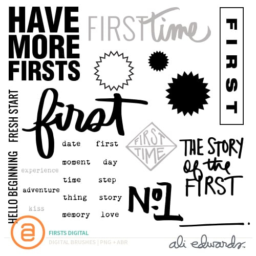 Firsts Digital Story Stamp™, 1 of 8