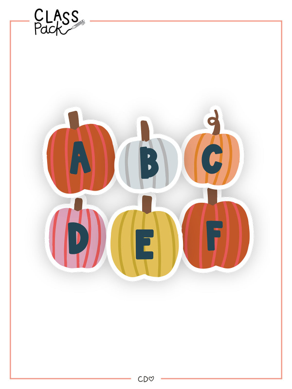 Pumpkin Season Digital Class Pack, 2 of 5
