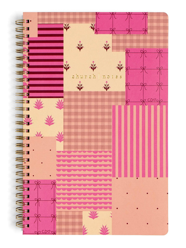 Quilted Patchwork Bible Study Notebook by Church Notes, 1 of 5