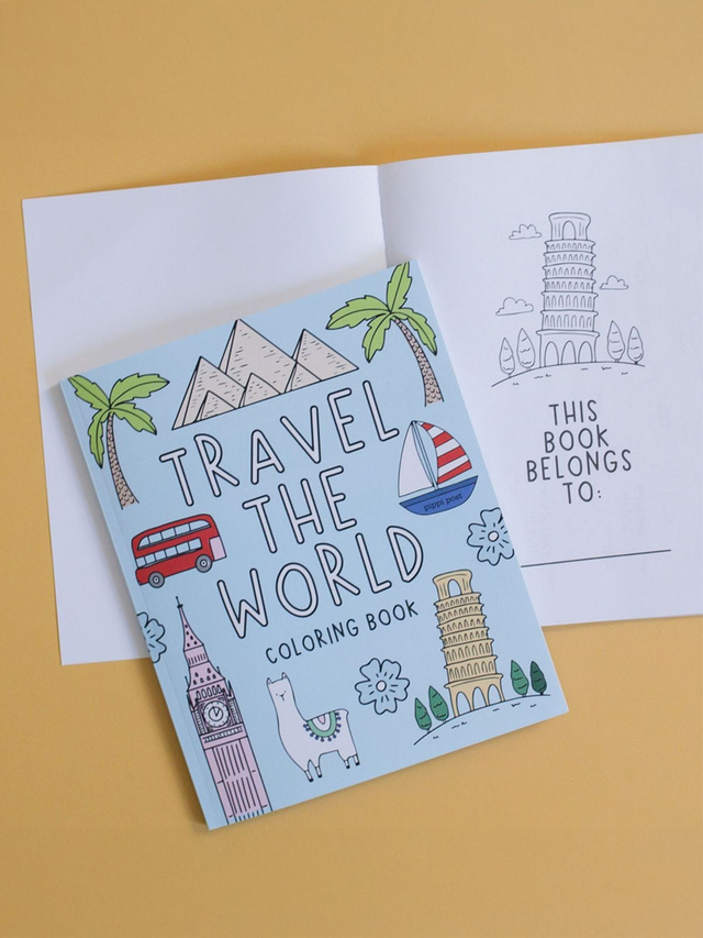 Travel the World Coloring Book, 2 of 5