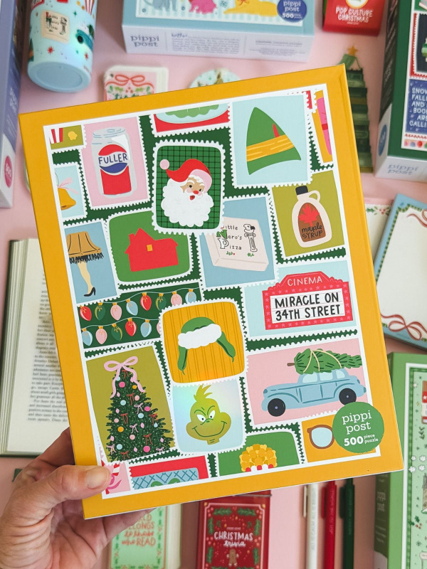 Christmas Movie Favorite Stamps - 500 Piece Jigsaw Puzzle, 2 of 8