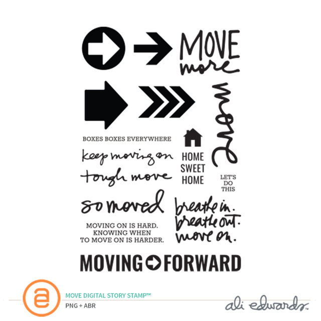 Move Digital Story Stamp™, 1 of 1