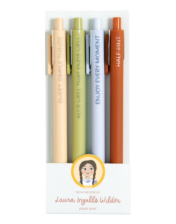 Little House On The Prairie Laura Ingalls Wilder Pen Set, 1 of 6