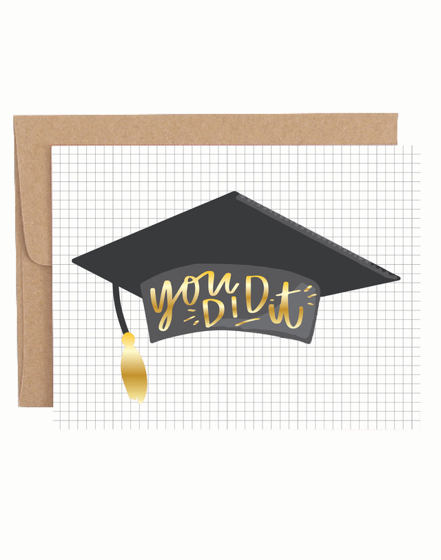 You Did It Graduation Greeting Card, 1 of 1