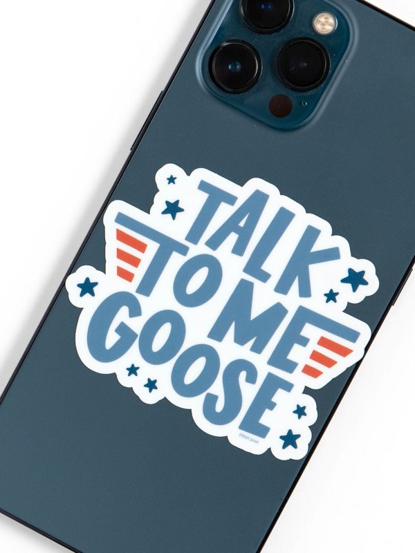 Talk To Me Goose Decal Sticker, 3 of 3
