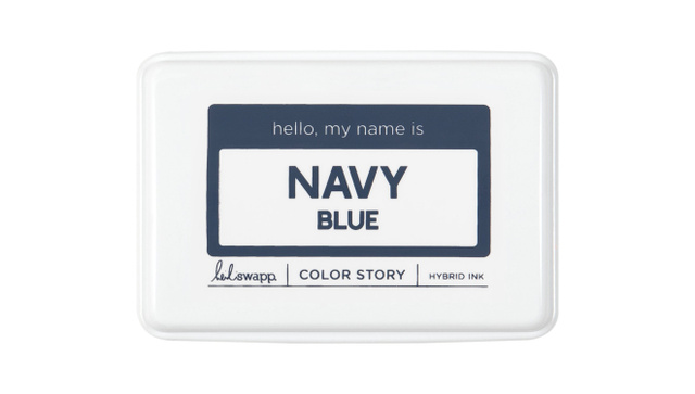 Color Story Hybrid Ink - Navy Blue, 1 of 2