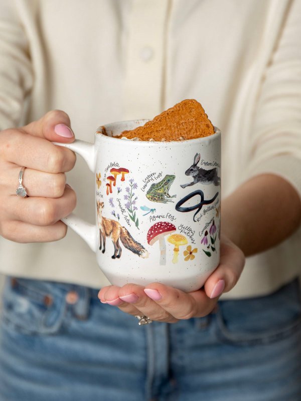 Flora & Fauna 14oz Ceramic Coffee Mug, 2 of 4
