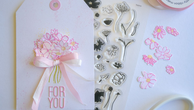 Stamp Set : 4×6 Flower Garden, 3 of 3