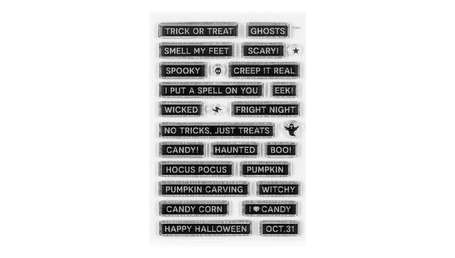 Halloween 4×6 Stamp Set, 1 of 2