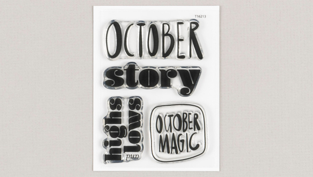 Stamp Set : 3×4 October, 1 of 1