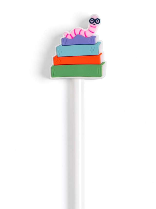 Bookworm Book Stack Gel Pen, 2 of 3