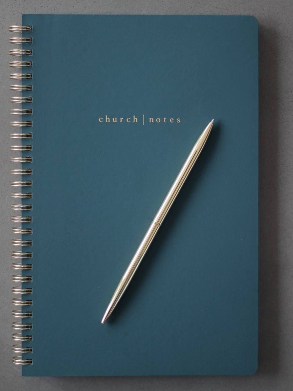 Navy Bible Study Spiral Notebook, 10 of 13