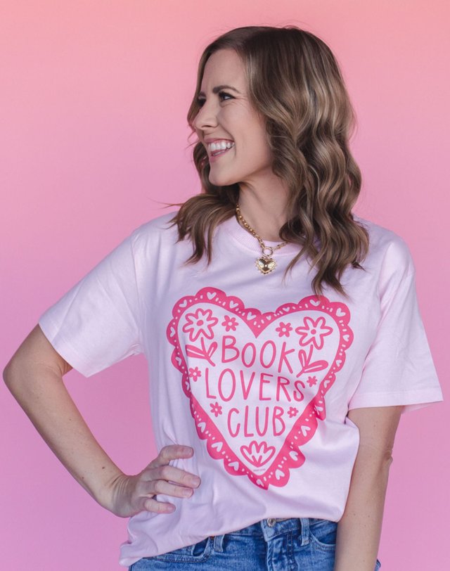 Book Lovers Club Tee - Blossom, 2 of 3