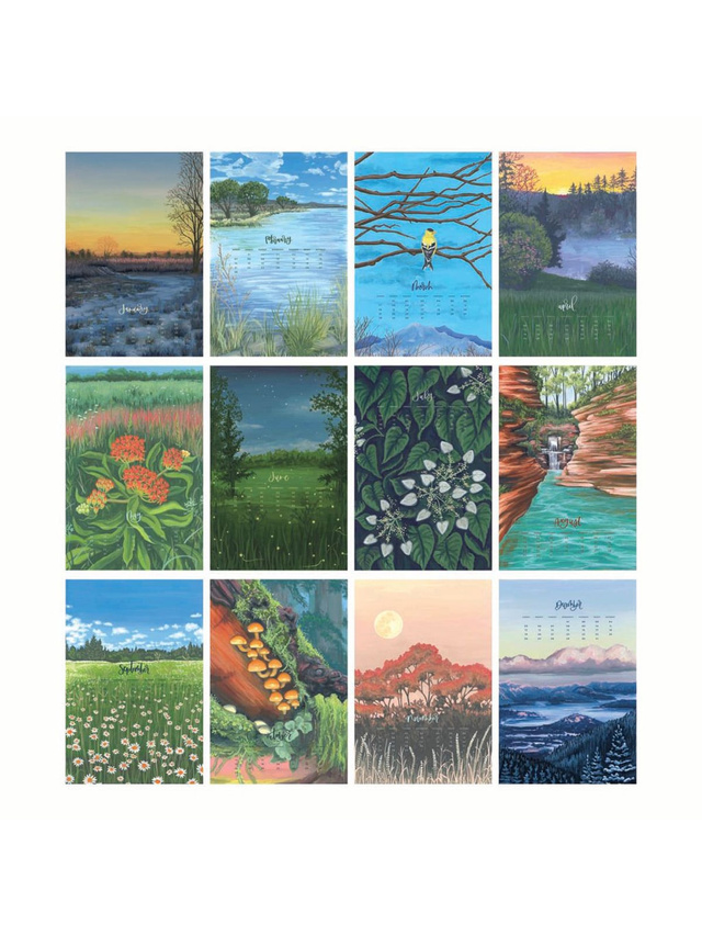 2027 XL Calendar - Natural World, 6 of 6