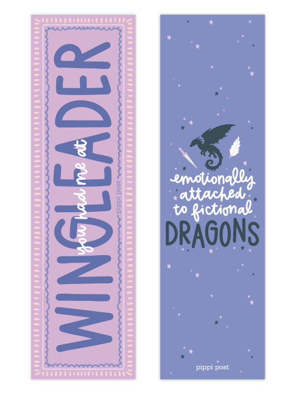 You Had Me at Wingleader Romantasy Reader Bookmark Set, 1 of 1