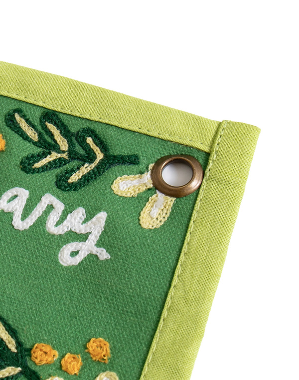 Garden And A Library Canvas Banner, 4 of 4