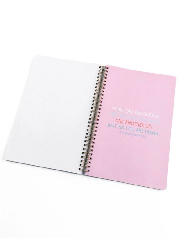 Happy Icons Bible Study Spiral Notebook by Callie Danielle, 5 of 9