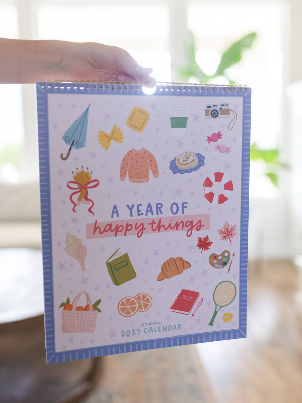 Year of Happy 2027 Spiral Hanging Wall Calendar, 1 of 10