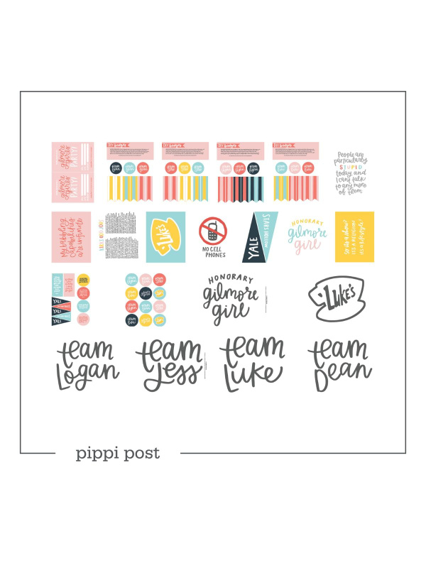 Gilmore Girls Digital Printable Party Pack, 1 of 1