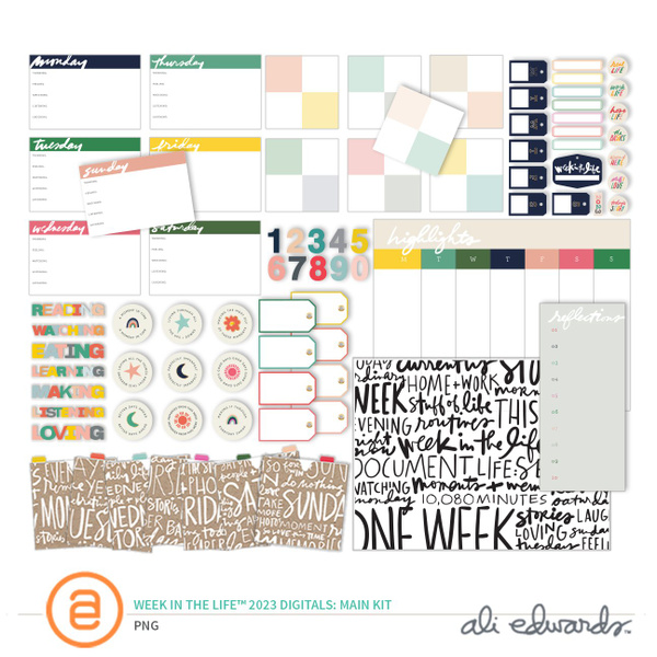 Week In The Life™ 2023 Digital Main Kit, 1 of 1