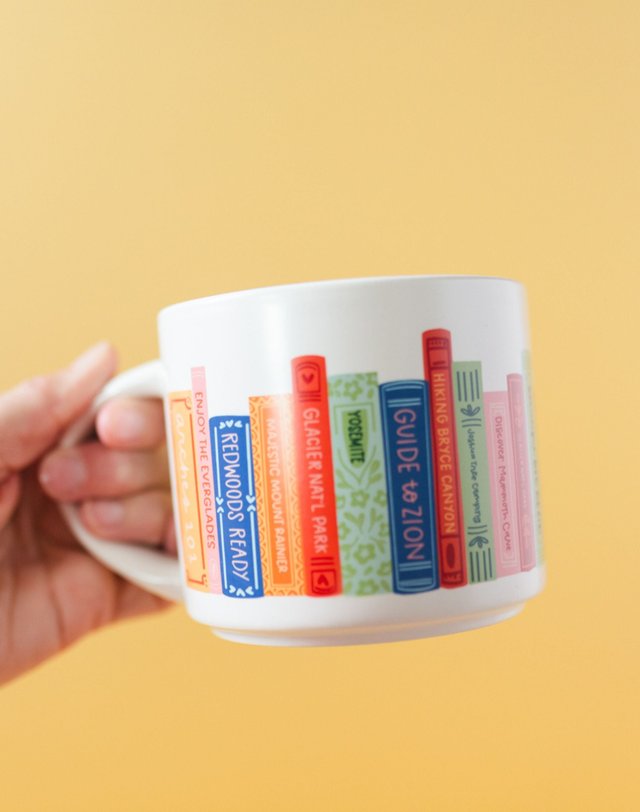 National Parks Books Large Ceramic Mug, 4 of 7