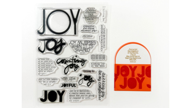 Joy 6×8 Stamp Set, 3 of 5