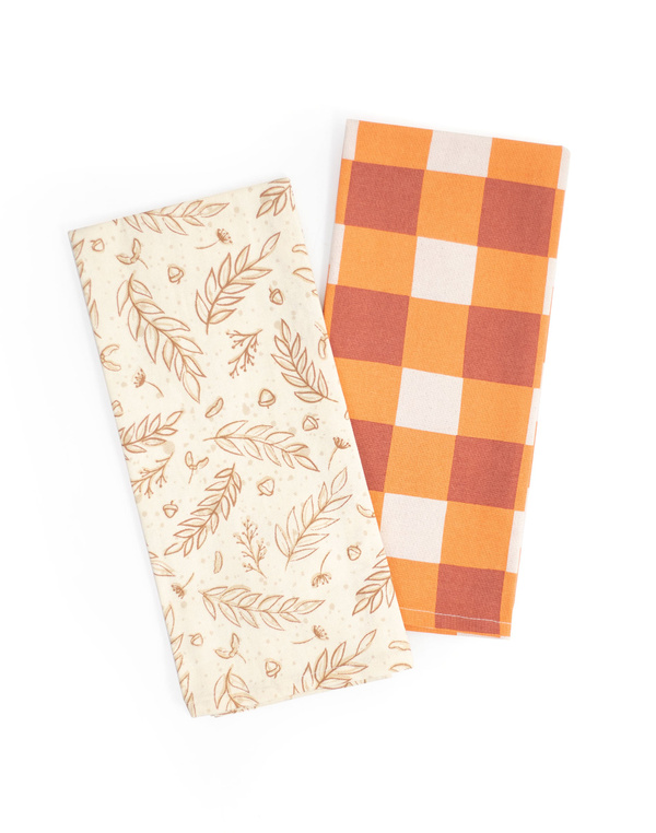 Loose Leaf Kitchen Towel Set, 4 of 5