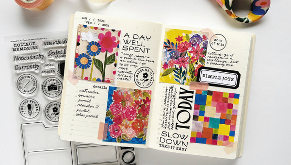Stamp Set : 6×8 Savor The Moments, 6 of 7