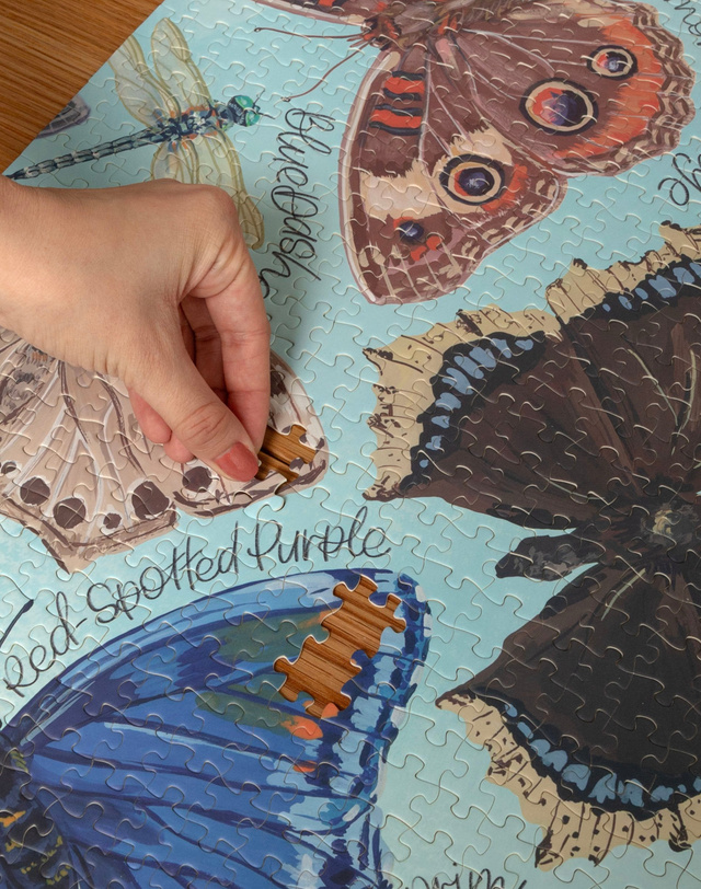 Flutter Friends - 1,000 Piece Jigsaw Puzzle, 8 of 8
