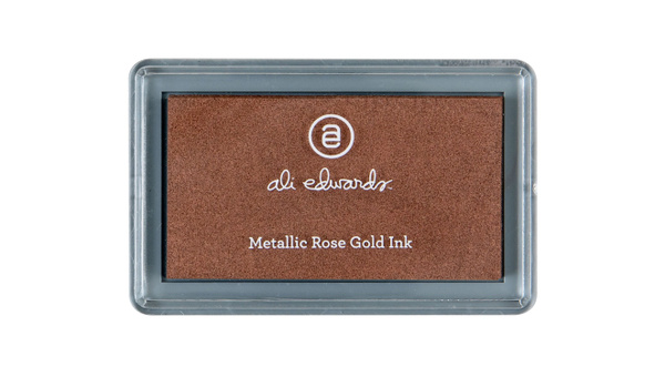 Metallic Rose Gold Ink Pad, 1 of 1