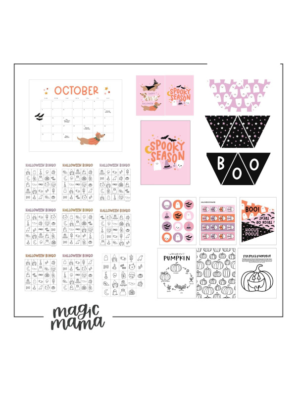 Spooky Bingo Digital Bundle, 1 of 2