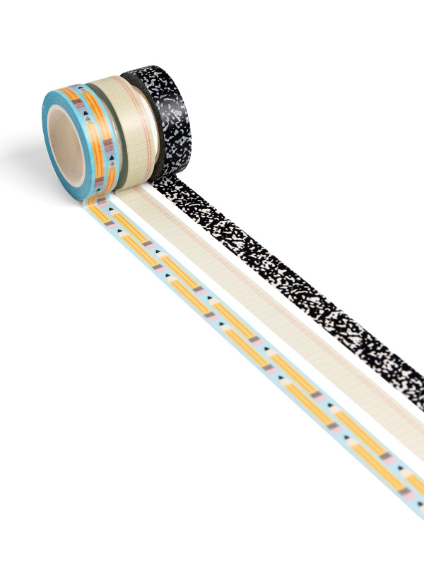 Classroom Essentials Notebook, Paper & Pencil Washi Tape Set, 1 of 3
