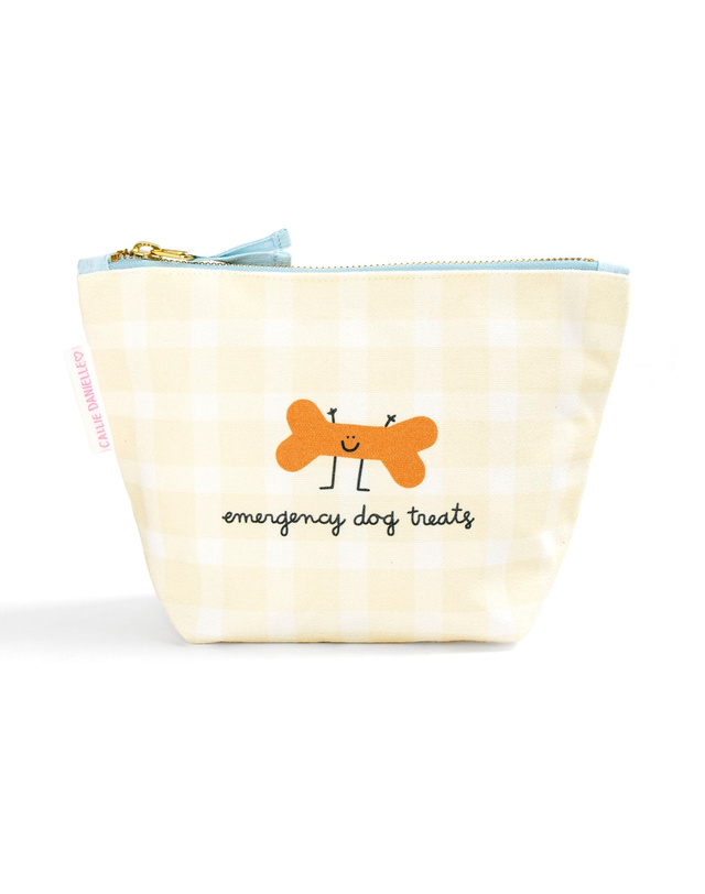 Emergency Dog Treats Canvas Pouch, 1 of 2
