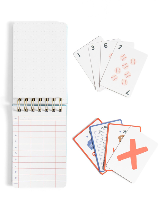 Batter's Up Card Game + Scorekeeping Notebook, 5 of 8