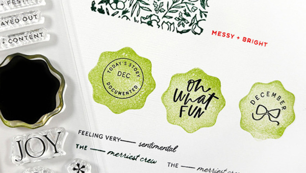 Oh What Fun 4×6 Stamp Set by Paislee Press, 3 of 3