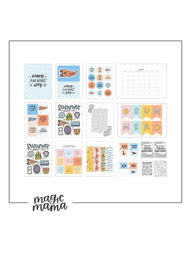 Summer Bucket List Digital Bundle, 1 of 2